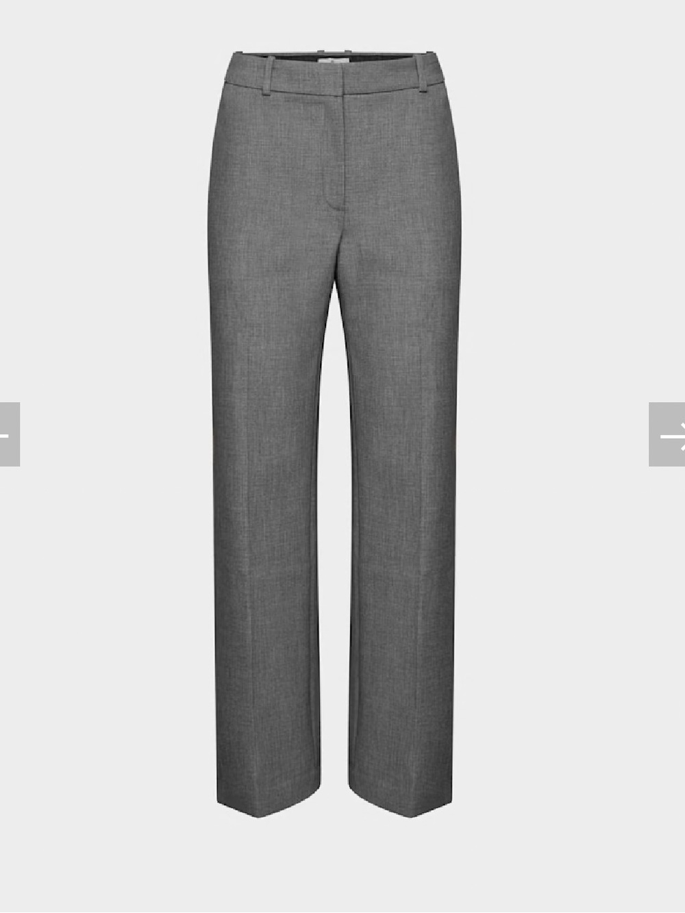 Aritzia Babaton dark grey agency pants size 2